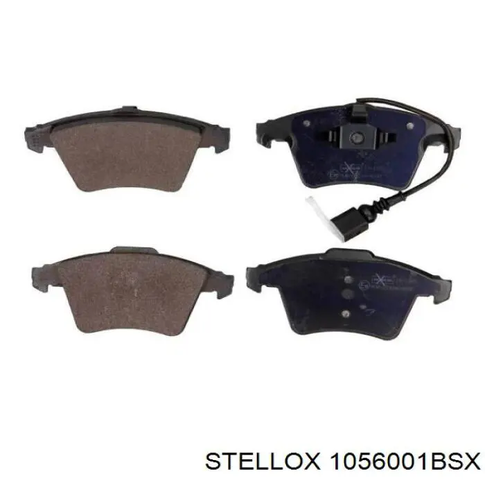 Передні тормозні колодки 1056001BSX Stellox