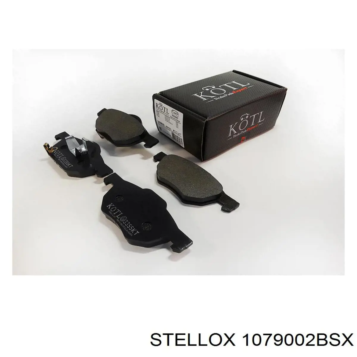 1079002BSX Stellox Передні гальмівні колодки