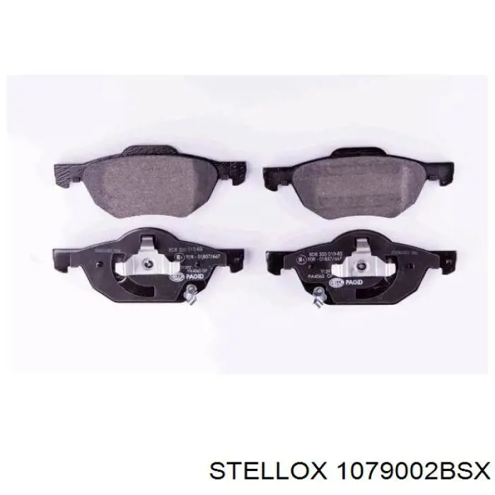 1079002BSX Stellox Передні гальмівні колодки