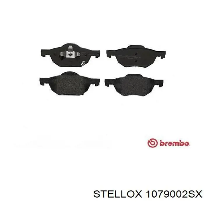 Гальмівні колодки Stellox 1079002SX ціна, від 18.27 USD