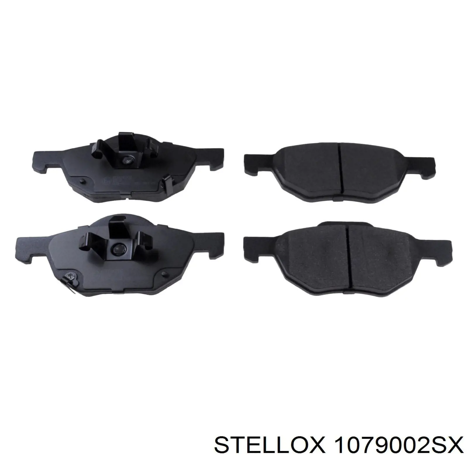 1079002SX Stellox Передні гальмівні колодки