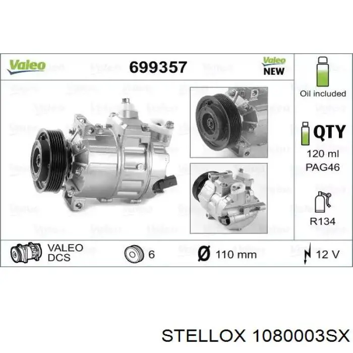 Компресор кондиціонера 511000 Elstock