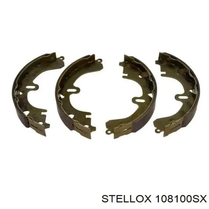 108100SX Stellox колодки гальмові задні, барабанні