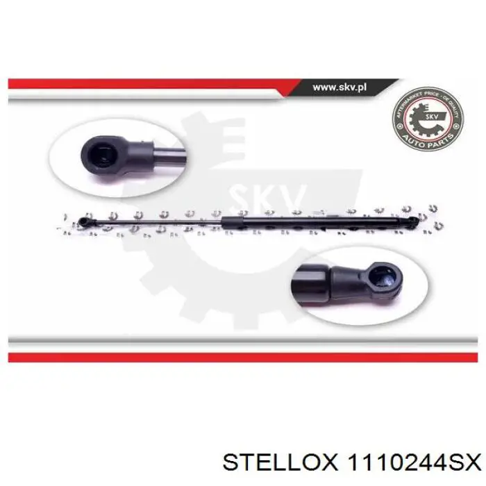 Амортизатор двері задньої VAG 8D9827552D ціна, від 8.51 USD