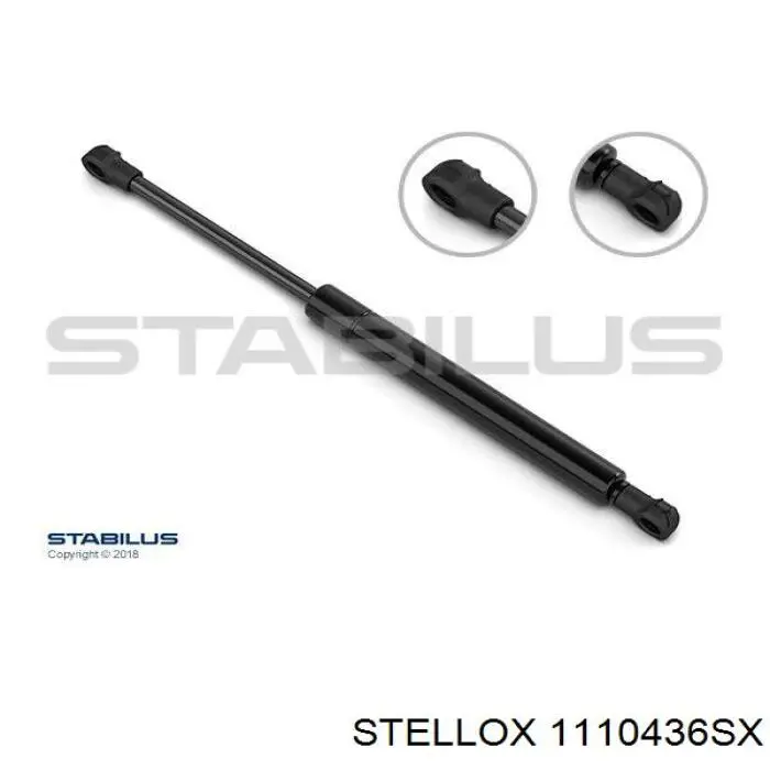 Амортизатор капота газовий Kamoka 7091024 ціна, від 7.53 USD