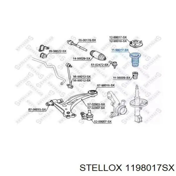 Пильник амортизатора переднього Toyota 4815707010 ціна, від 9.44 USD