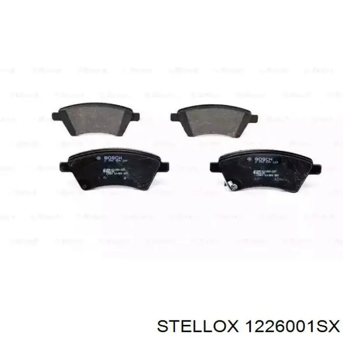 Передні тормозні колодки 71742853 Suzuki