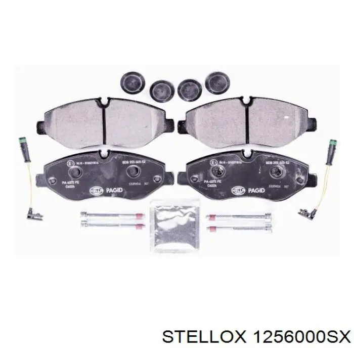 Тормозні колодки Stellox 1256000SX