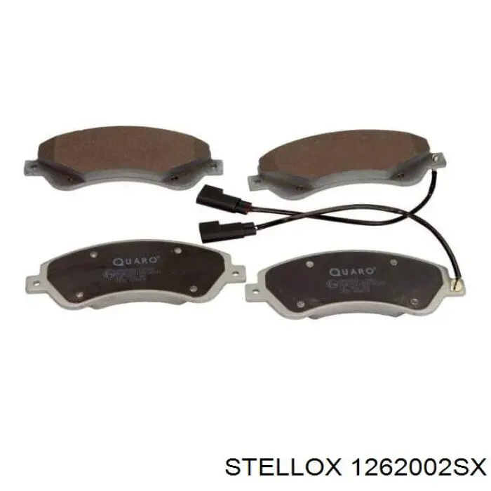 Гальмівні колодки Stellox 1262002SX ціна, від 27.84 USD