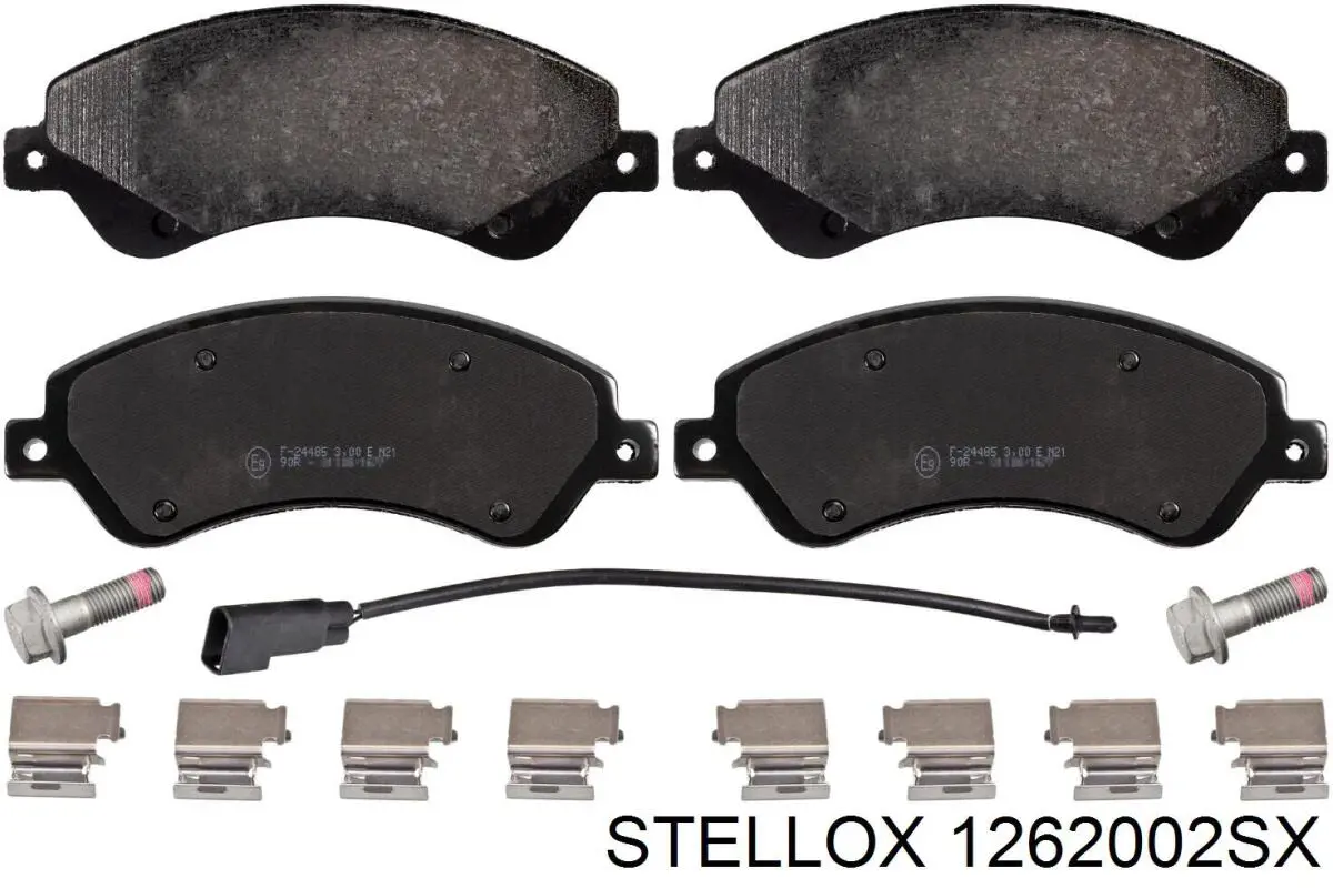 1262002SX Stellox Передні гальмівні колодки