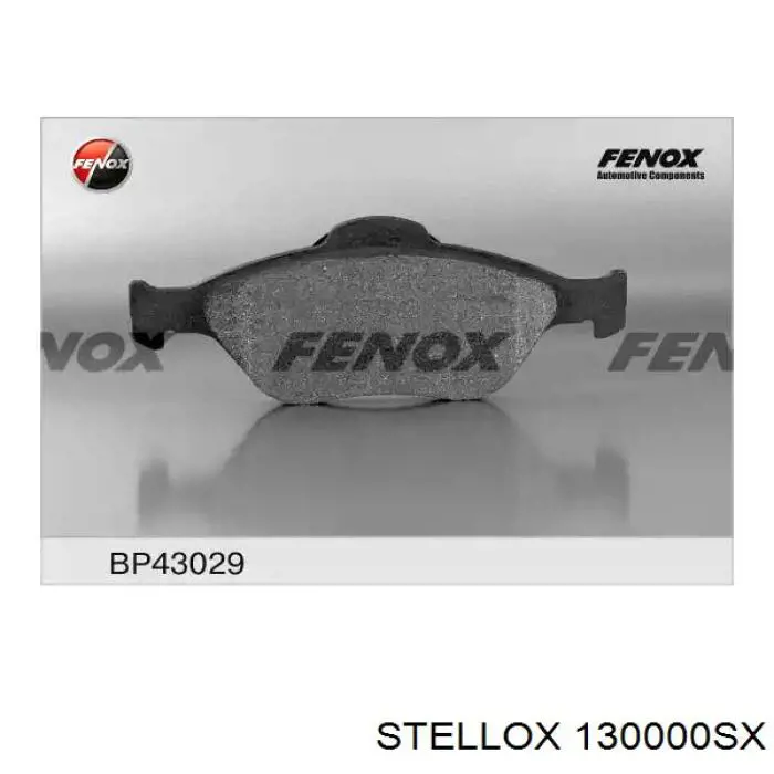 Купити 130000SX Stellox Колодки гальмівні передні, дискові