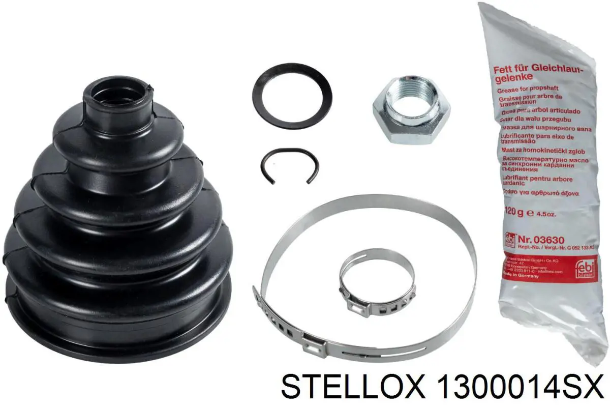 1300014SX Stellox пильник шруса зовнішній, передній піввісі