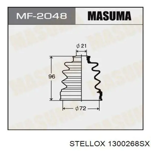 Пильник гранати внутрішній, передній півосі Mazda G03722540 ціна, від 7.06 USD