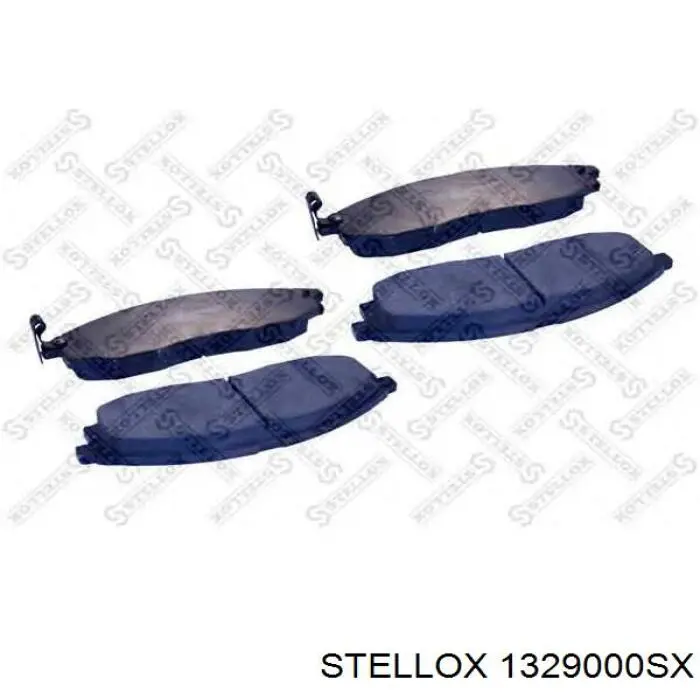 Купити 1329000SX Stellox Колодки гальмівні передні, дискові