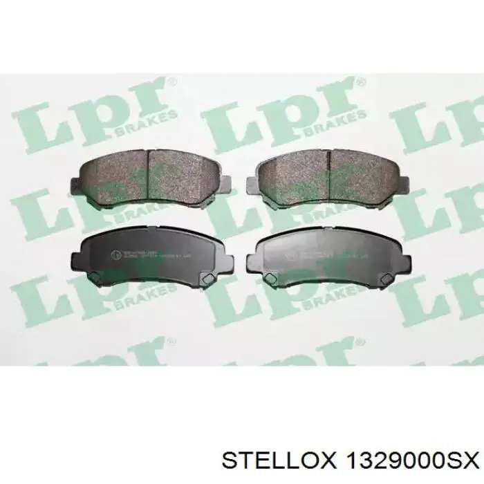 1329000SX Stellox Передні гальмівні колодки