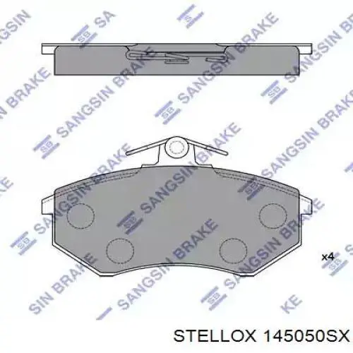 Передні тормозні колодки 145050SX Stellox