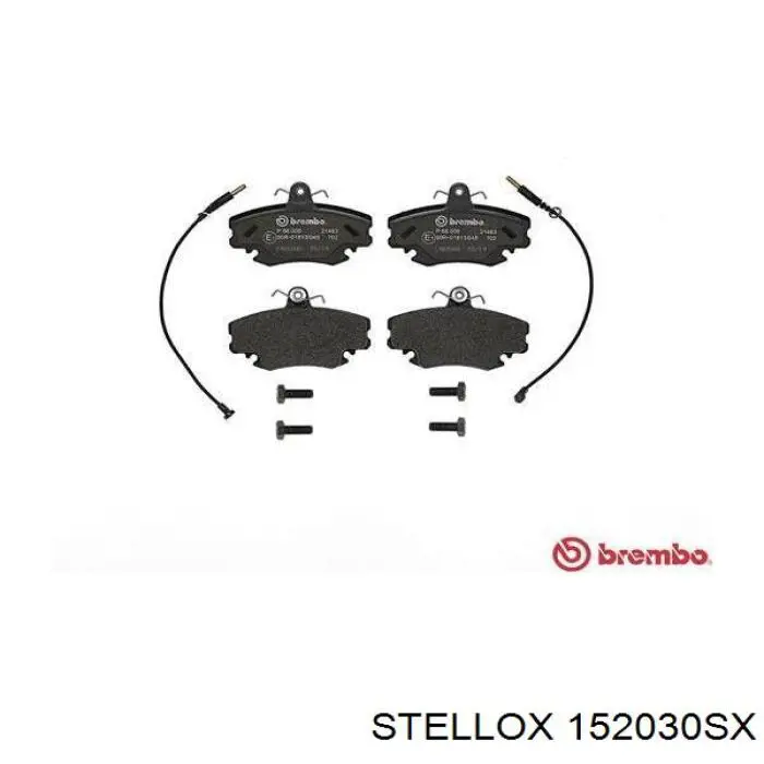 Передні тормозні колодки 152030SX Stellox