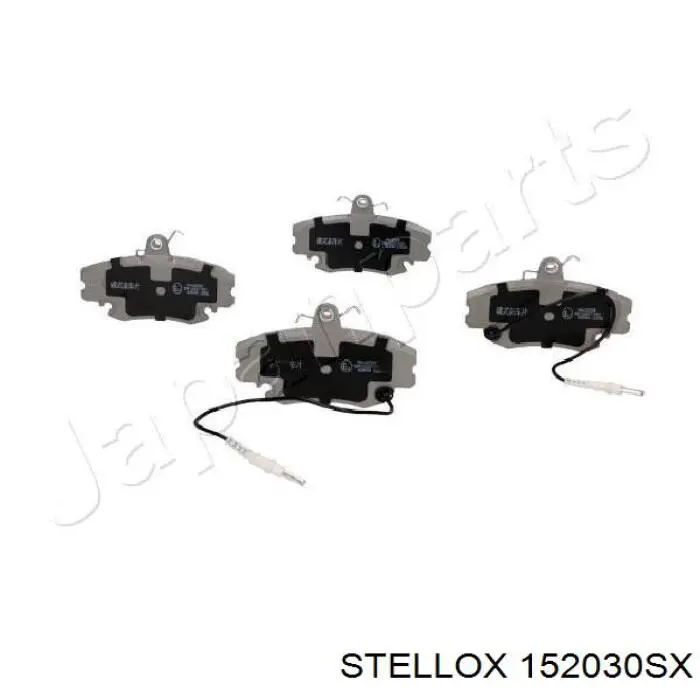Купити 152030SX Stellox Колодки гальмівні передні, дискові