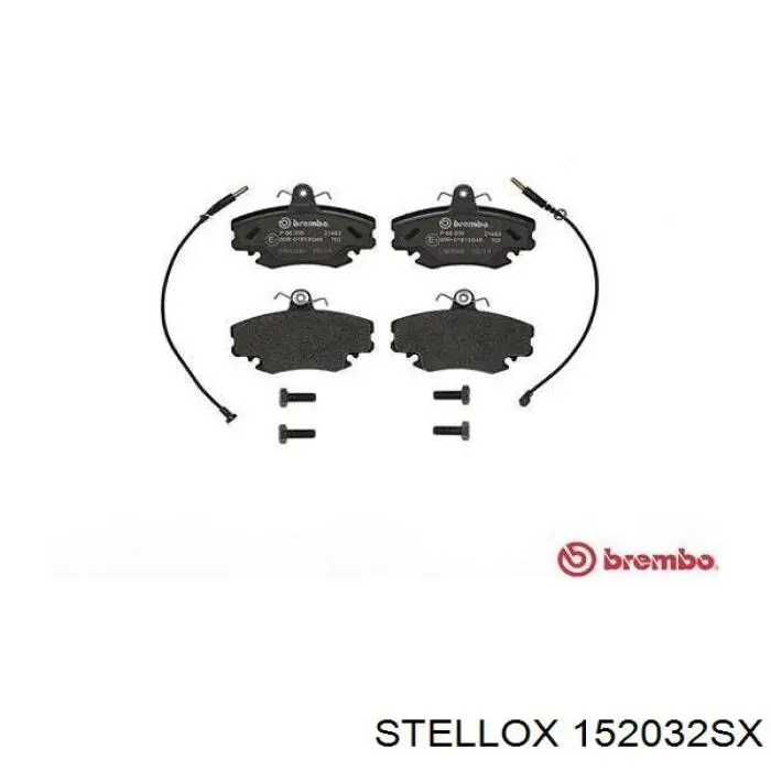 Гальмівні колодки Stellox 152032SX ціна, від 12.43 USD