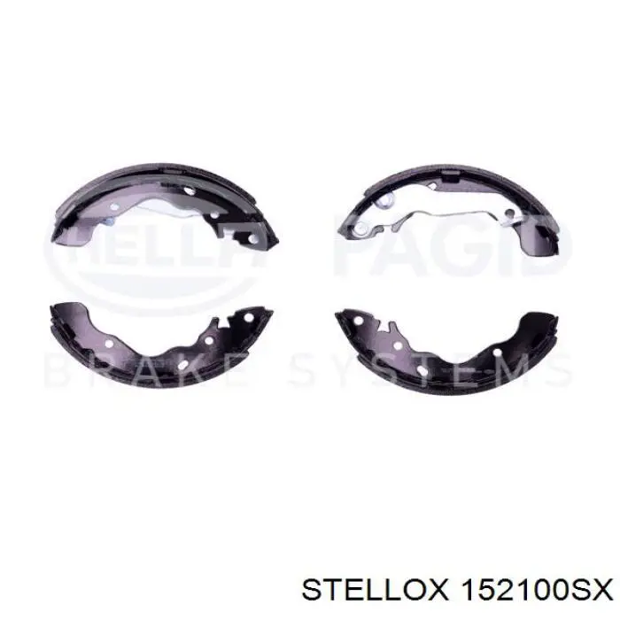 Колодки гальмові задні, барабанні 152100SX Stellox