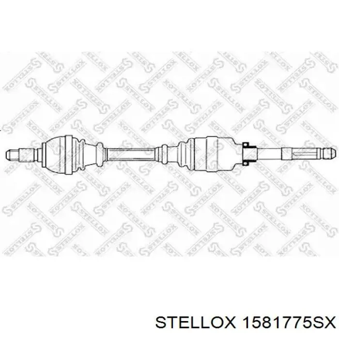 Піввісь права TDS0088 Magneti Marelli