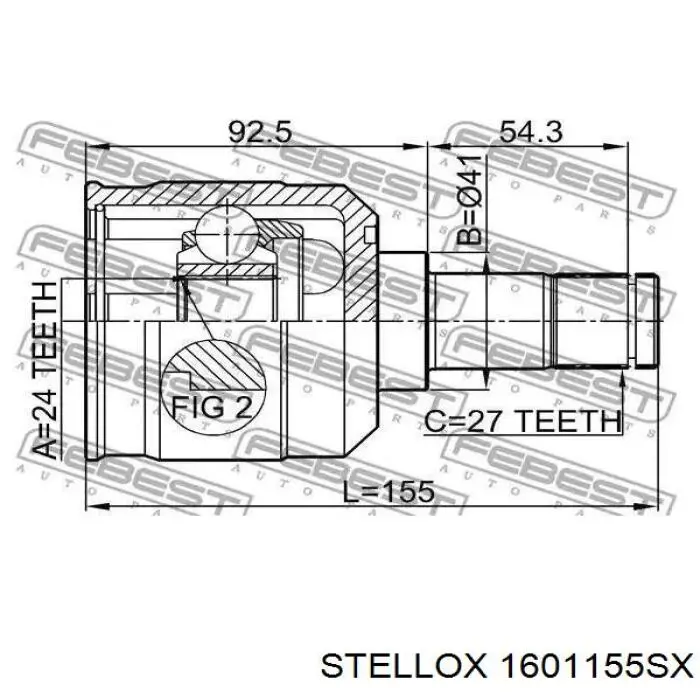 Купити MR336586 Mitsubishi Граната внутрішня ліва