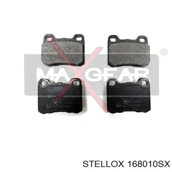 Задні гальмівні колодки Stellox 168010SX ціна, від 11.91 USD