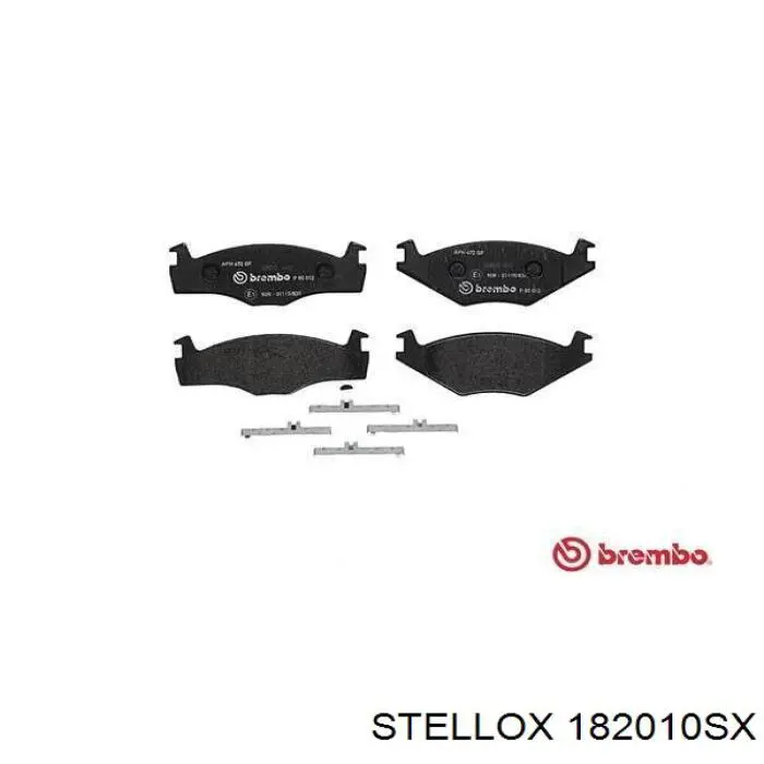 182010SX Stellox Передні гальмівні колодки