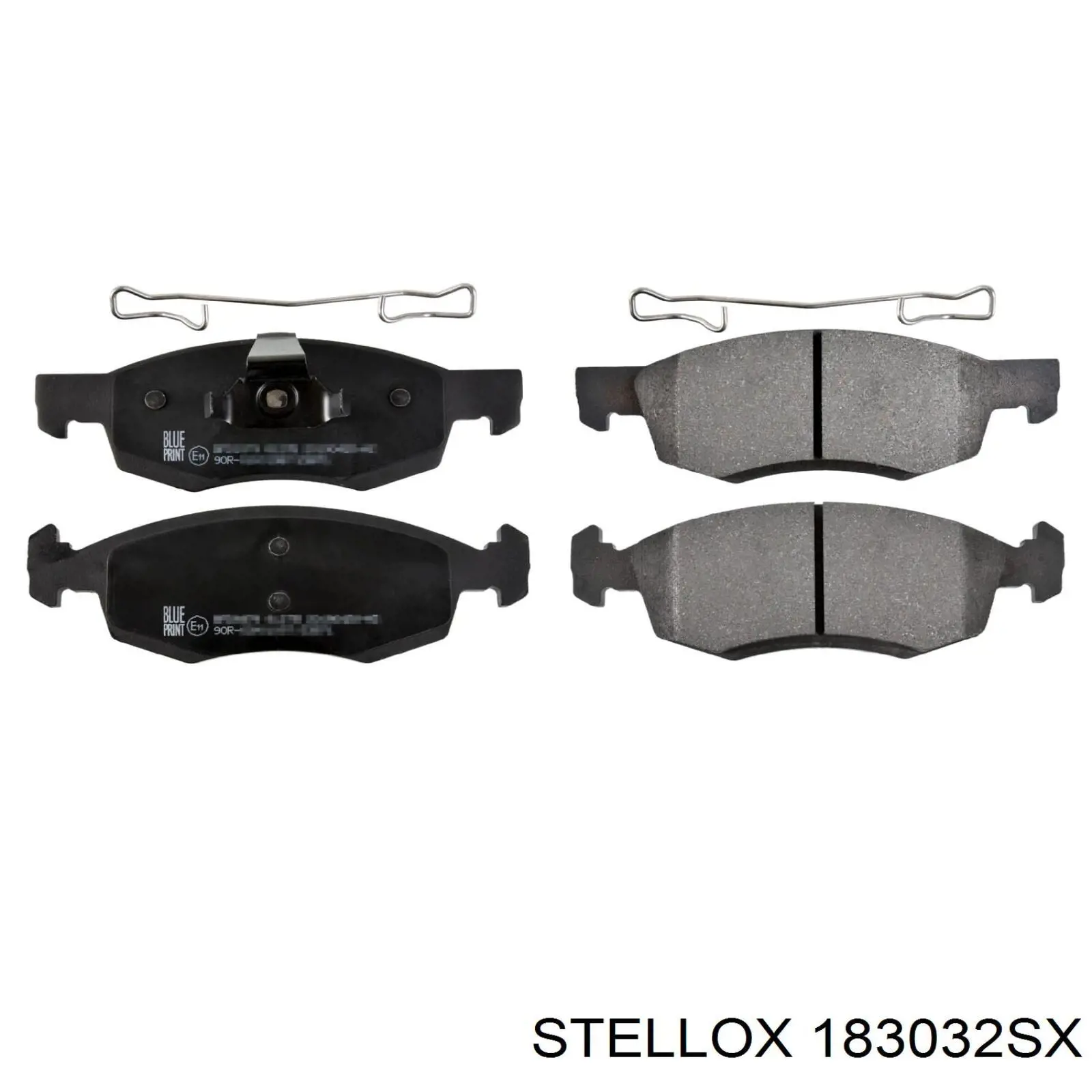 Передні тормозні колодки 183032SX Stellox