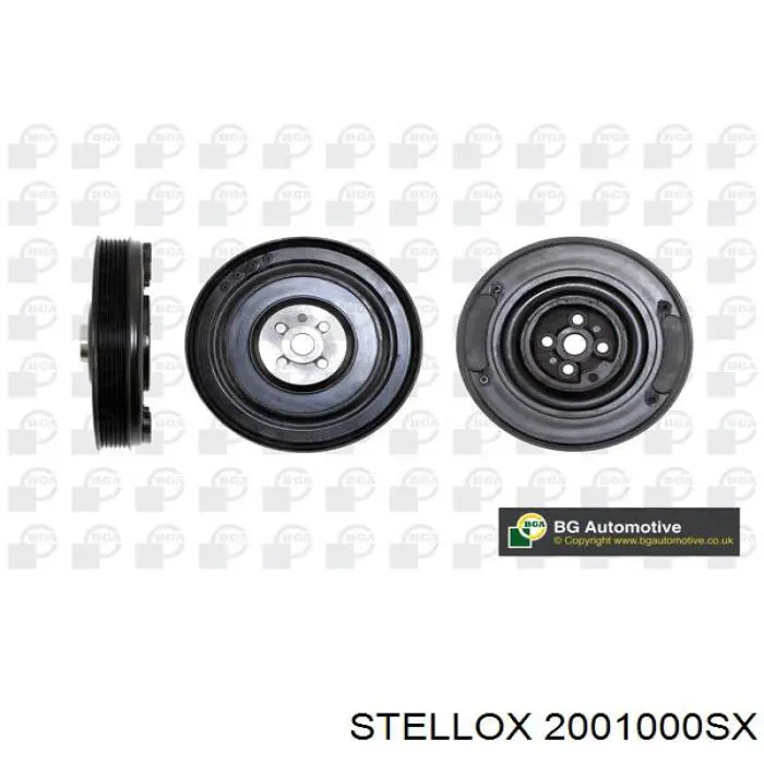 2001000SX Stellox Демпфер колінвалу