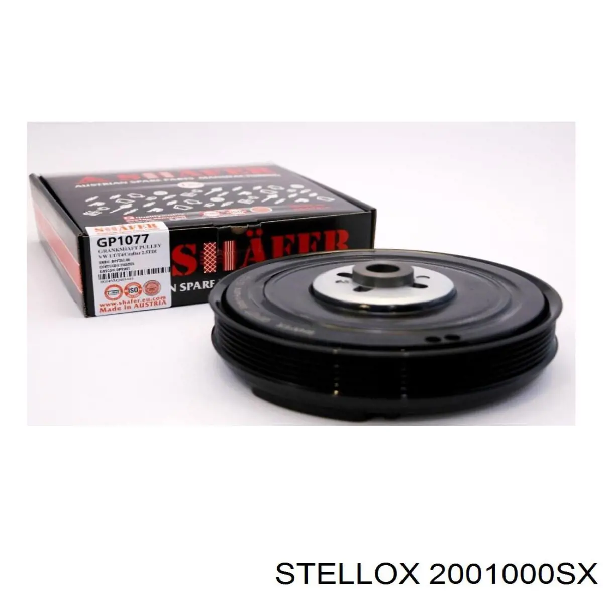 Купити 2001000SX Stellox Шків колінчастого вала