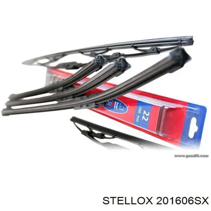 Щітки склоочисника 201606SX Stellox