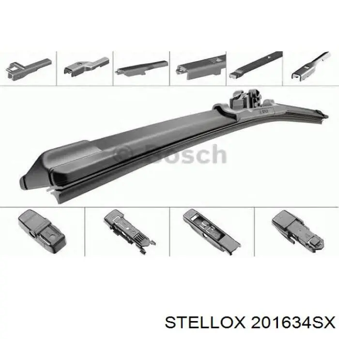 Щітка склоочисника лобового скла, водійська Oximo WA3503504