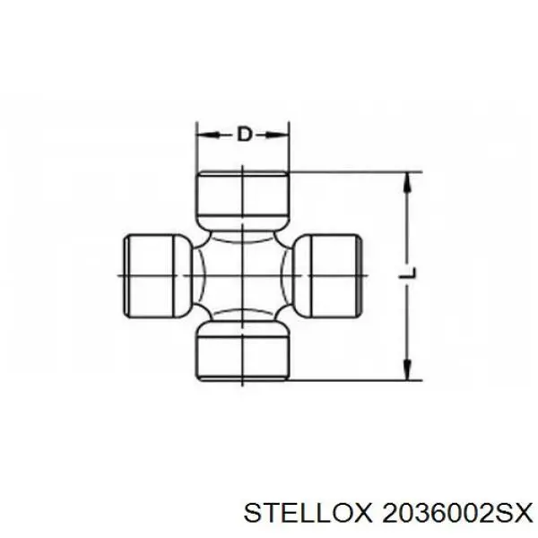 Хрестовина рульового механізму Carlite CC901 ціна, від 4.06 USD