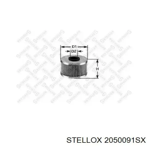 Масляний фільтр двигуна Stellox 2050091SX ціна, від 4.05 USD