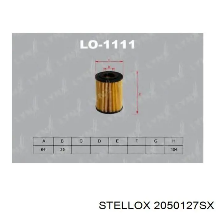 Масляний фільтр 2050127SX Stellox