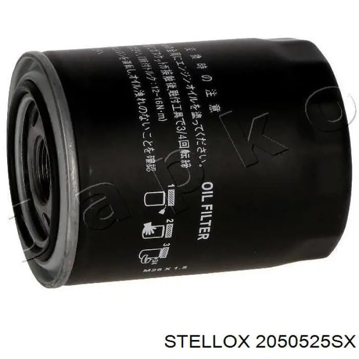 Масляний фільтр двигуна Stellox 2050525SX ціна, від 7.17 USD