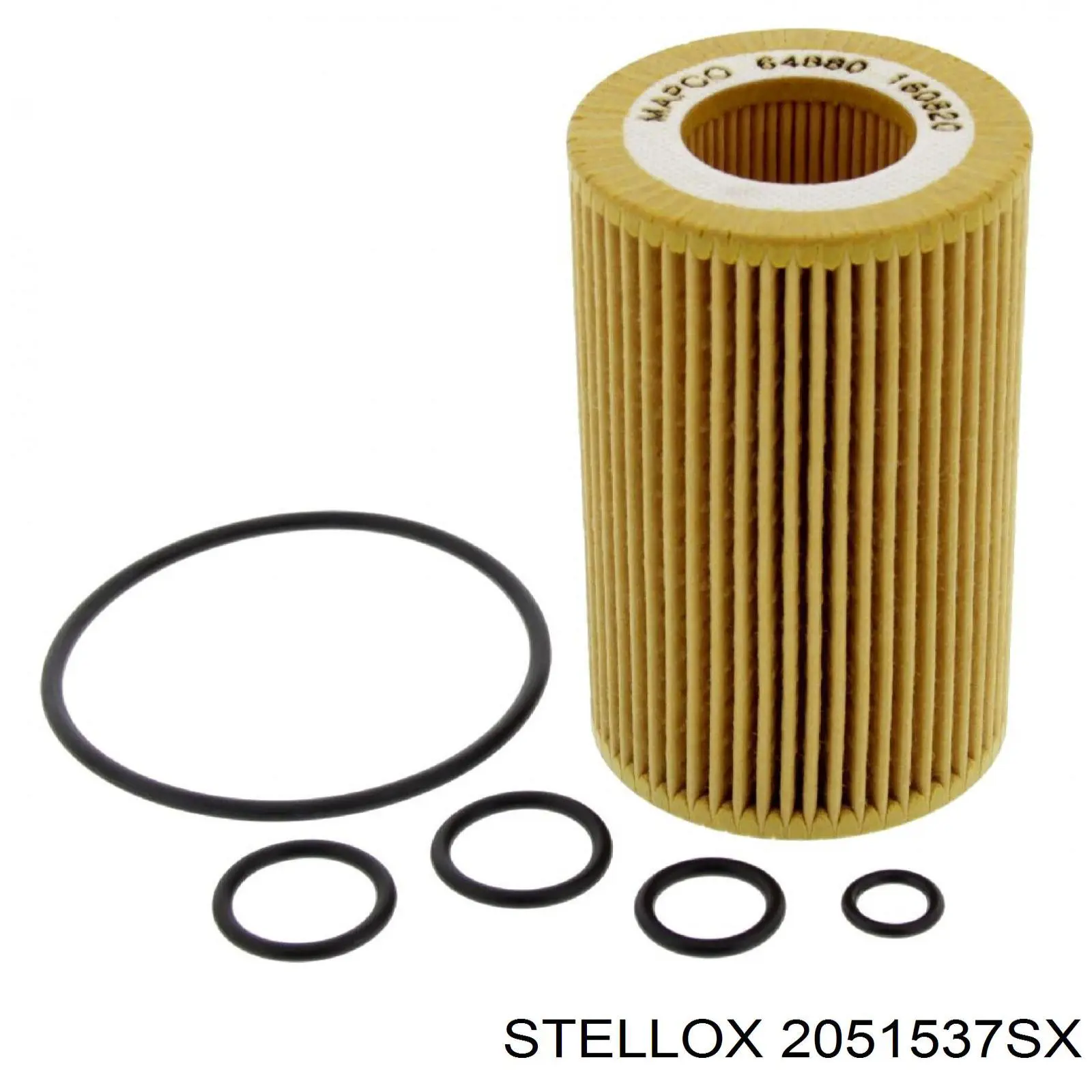 Масляний фільтр двигуна Stellox 2051537SX ціна, від 4.88 USD