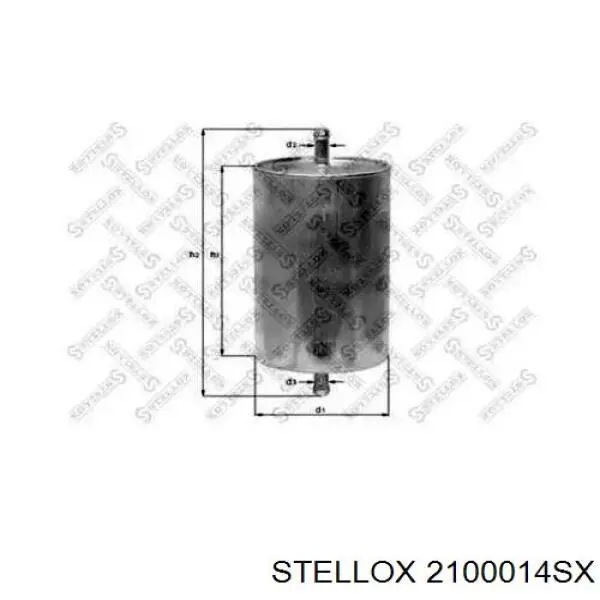 Фільтр паливний Stellox 2100014SX