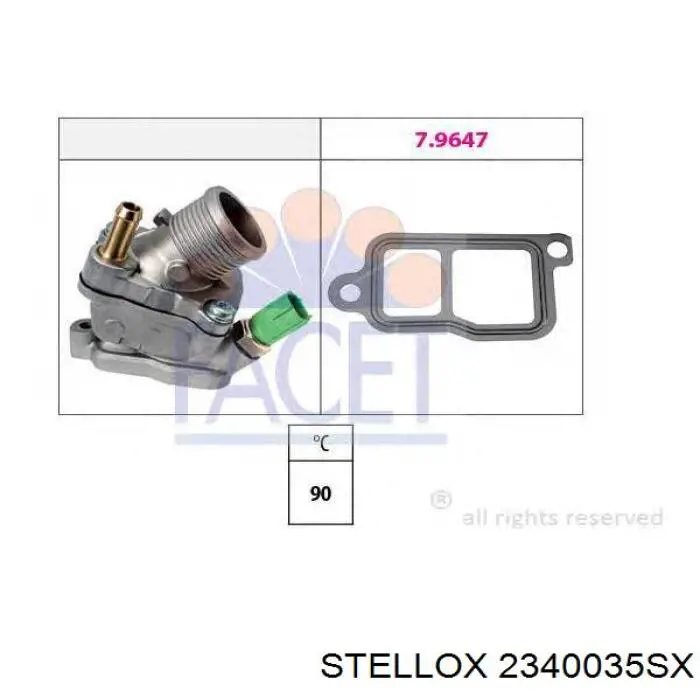 Термостат 2340035SX Stellox