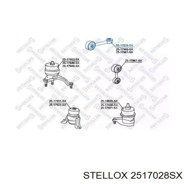 Подушка двигуна задня 1237164310 Toyota