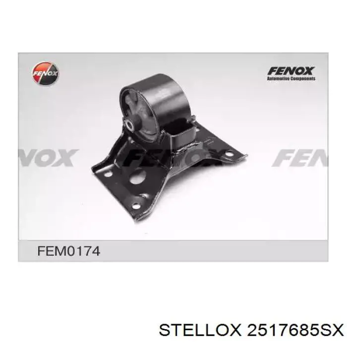 Ліва подушка двигуна Stellox 2517685SX ціна, від 28.64 USD