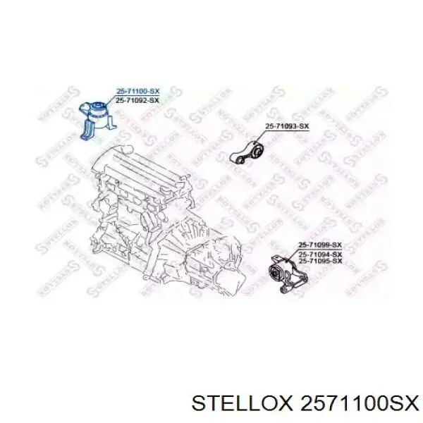 Купити GP9A39060A Mazda Подушка (опора) двигуна, права