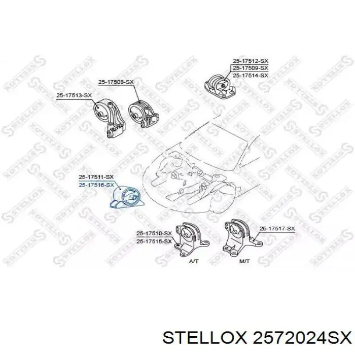 Подушка (опора) двигуна, передня NIPPON MOTORS NMS3185 ціна, від 13.62 USD