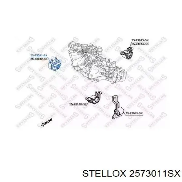 Права подушка двигуна FSO 90250348 ціна, від 11.42 USD