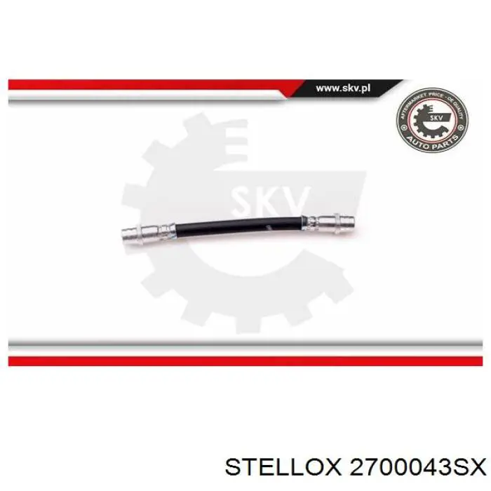 Купити 2700043SX Stellox Шланг гальмівний задній
