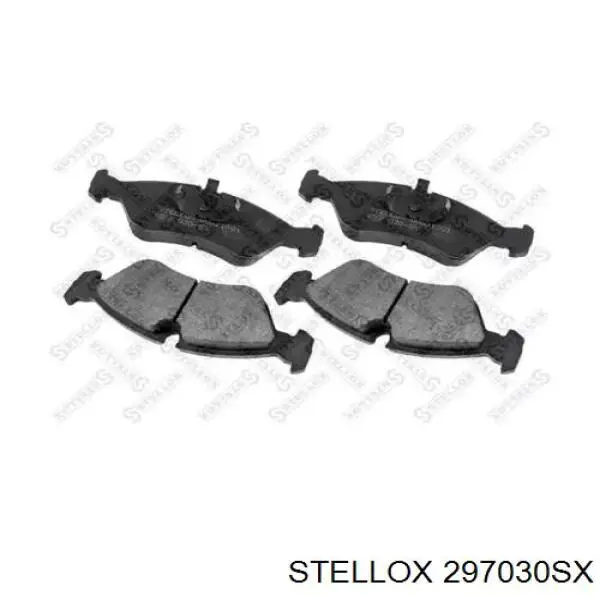 Купити 297030SX Stellox Колодки гальмівні передні, дискові