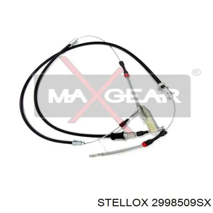 Купити 2998509SX Stellox Трос ручного гальма задній, правий/лівий
