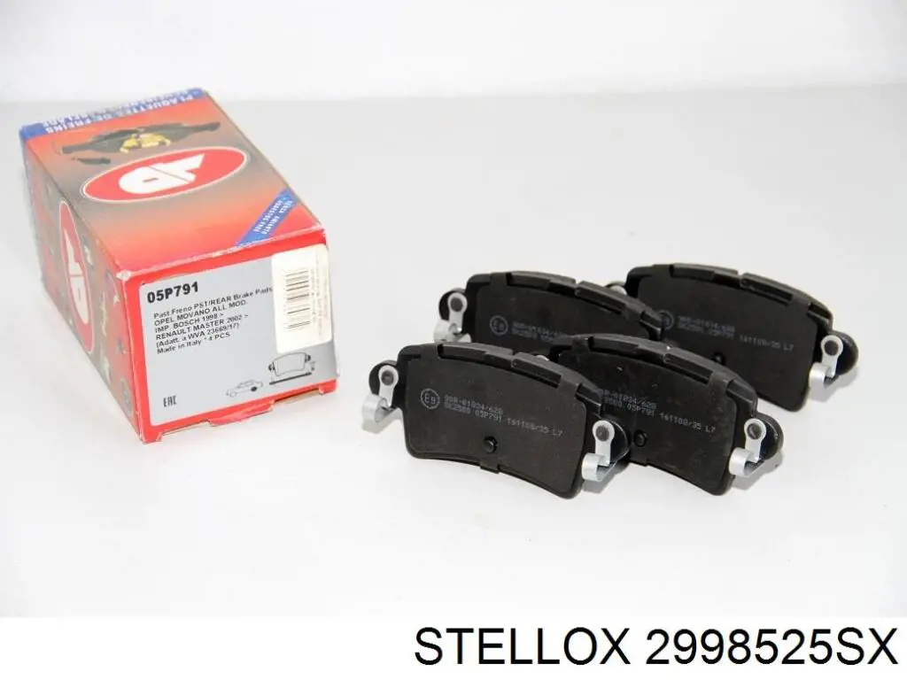 Купити 2998525SX Stellox Трос ручного гальма задній, правий/лівий