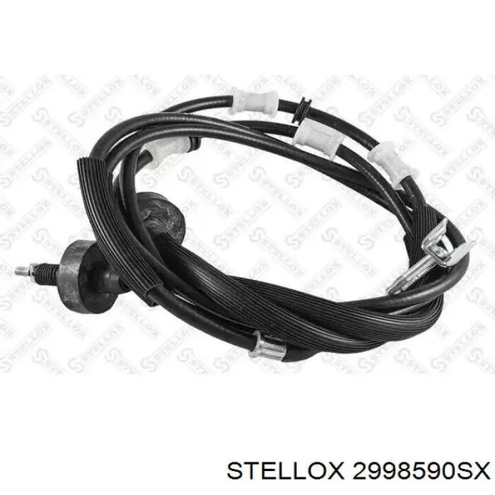 Трос ручного гальма задній, правий/лівий Stellox 2998590SX ціна, від 8.18 USD
